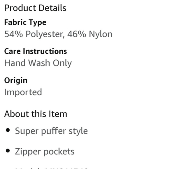 Marc New York Performance Blue Puffer Jacket - Picture 5 of 8